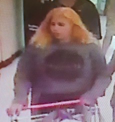 Police are seeking public assistance to identify the woman pictured below in relation to a matter that occurred at Coles, Ulverstone.