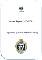 Cover Page Annual Report 1997-1998