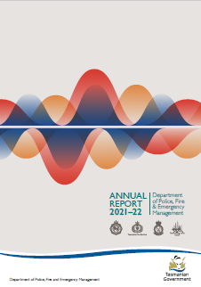 Coverpage of DPFEM Annual Report 2021 - 2022