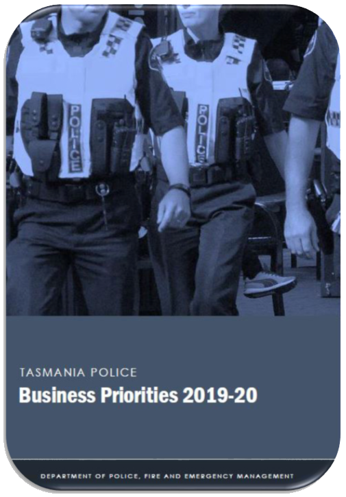 Cover page of Business Priorities 2019-2020