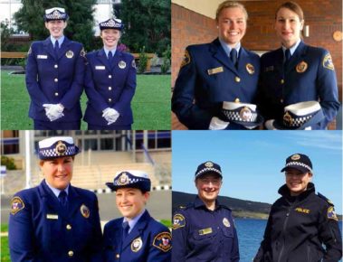 Top Left Course 3/ 2016 Runner-Up Dux Candice Barron and Dux Hailey Sinclair Below Left Course 2/2007 Runner-Up Dux Sue McIvor and Dux Rebecca Woodhouse Top Right Course 2/2014 Dux Jessica Walshe and Runner-Up Dux Rebecca Norquay Below Right Course 1/2010 Runner-Up Dux Alison Mackay and Dux Chloe Carr