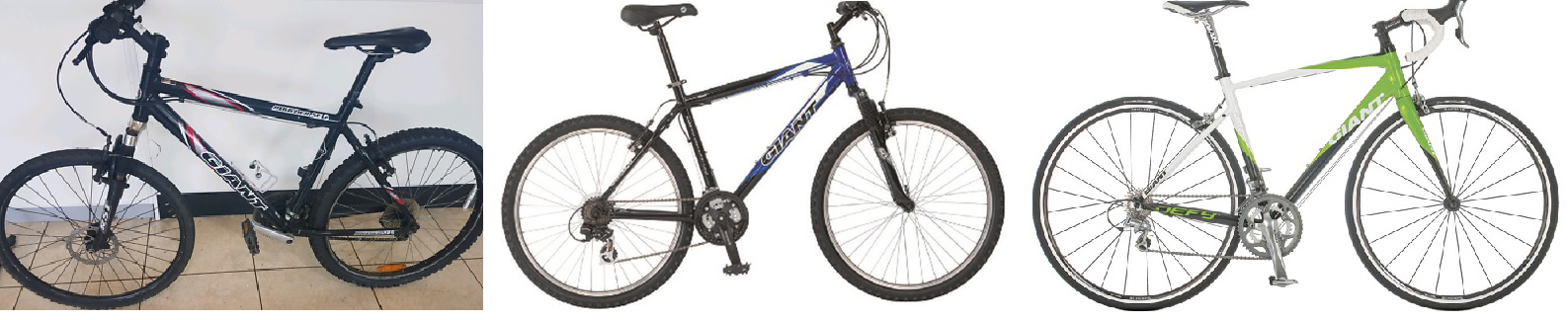 Giant bikes similar to those stolen from Devonport overnight 18-19 March