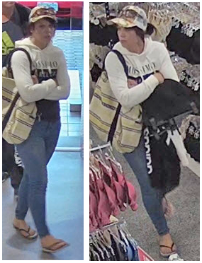 Woman pictured - identity required regarding incident at Harris Scarfe on 13 November