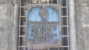 [MR] Clark Dam plaque theft 1
