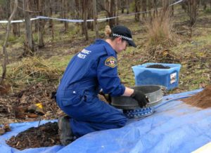 Constable Michelle Rybarczyk was pregnant when she participated in a national forensics exercise in 2016