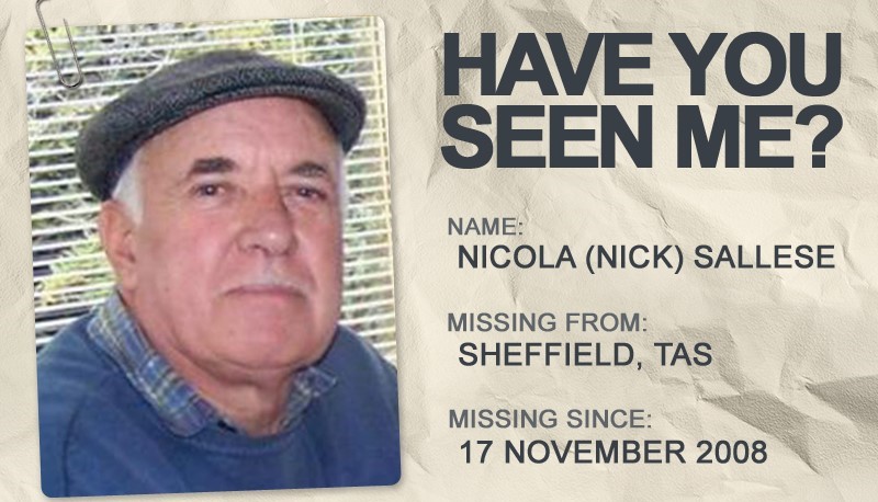 National Missing Persons Week profile graphic - Nichola Sallese