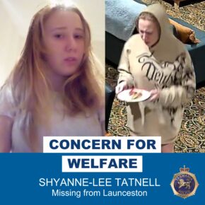 Missing Launceston teenager, Shyanne-Lee Tatnell