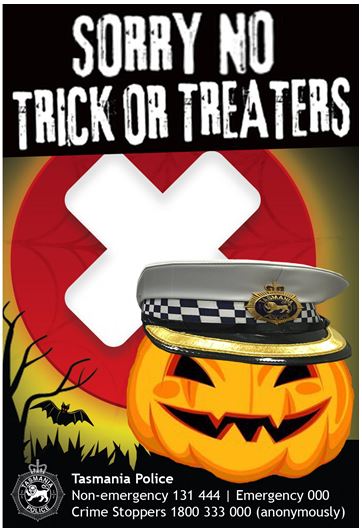 Trick Or Treaters Sorry Poster
