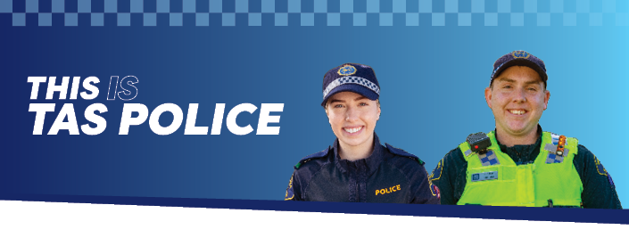 This is Tas Police Recruitment Banner