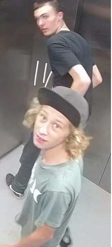 Western ID Required image of two young men wanted in connection to crime committed in Devonport CBD on 12 Jan 2018