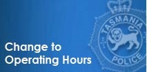 Change to Operating Hours Button